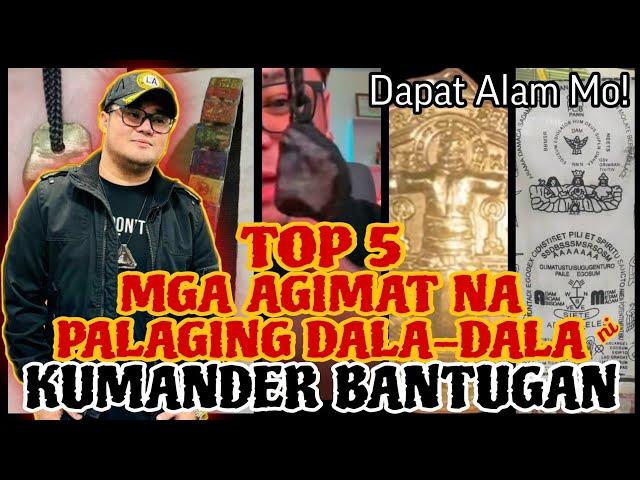 TOP 5 AGIMAT NI KUMANDER BANTUGAN NA PALAGI NYANG DALA-DALA : NICK BANAYO : AGIMAT TESTING : KMJS