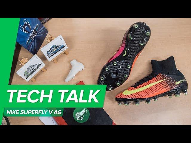 Nike Mercurial Superfly V AG Tech Talk by Unisport - why use AG football boots?