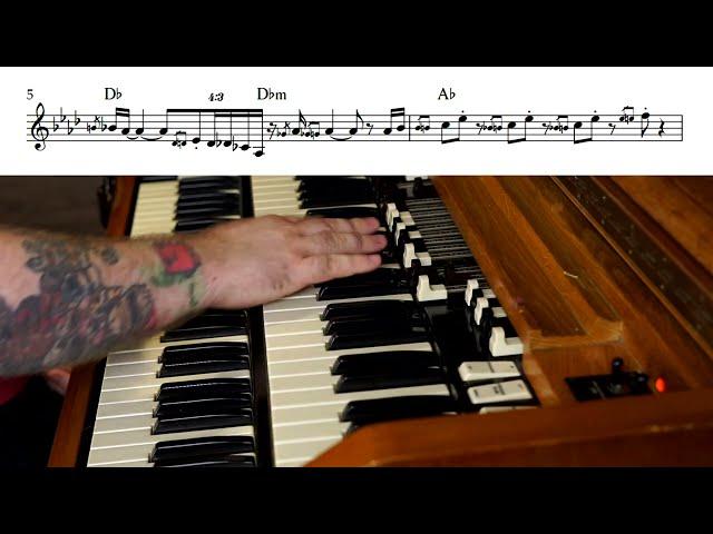 Cory Henry - No Guns Organ Solo Cover (with Transcription)