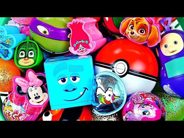 Learn to Count With 101 Surprise Eggs / Characters From Movies, Shows: Moana, Paw Patrol, Zootopia