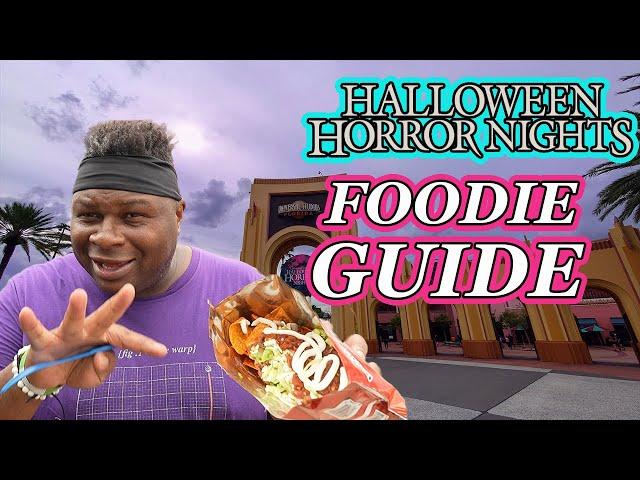 Halloween Horror Nights 33 foodie guide  Universal Orlando 2024