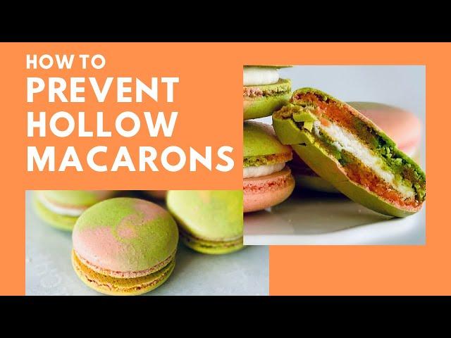 3 Tips On How To Prevent Hollow Macarons | Macaron Troubleshooting