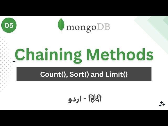 Data Manipulation in MongoDB | Count(), Sort(), and Limit()