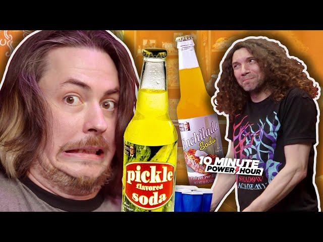 Soda Pong with the WORST sodas ever?