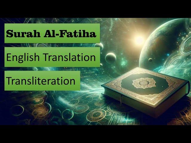 Surah Al-Fatiha, English Translation, Transliteration and Tafseer/ Commentary - Quran4ever.com