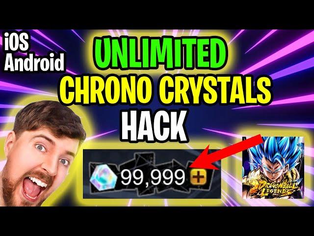 DB Legends Mod Menu, get UNLIMITED Chrono Crystals in Dragon Ball Legends Hack 2024 iOS, Android apk