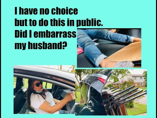 Filipina Wife Had No Choice, American Husband doesn't Trust her to Drive, so she Did a Strange Role