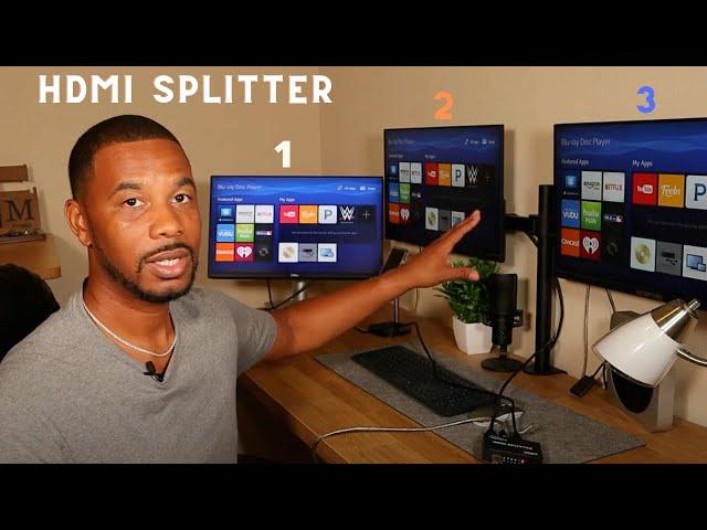 What is an HDMI Splitter | How to setup Multiple Displays