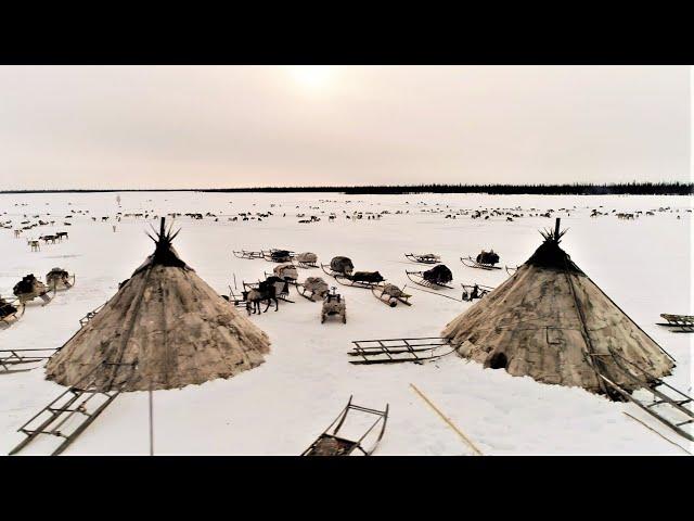 Чум, вигвам и типи - жилище коми зырян | Siberian tent - choom or teepee. The warmest nomad's house