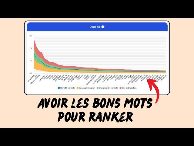 OUTIL SEO GRATUIT: Utiliser les bons mots pour atteindre le TOP 1 (optimisation sémantique)