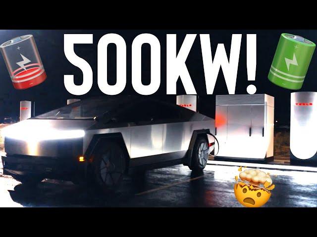 Tesla Unlocks 500KW Charging With V4 Cabinet! 