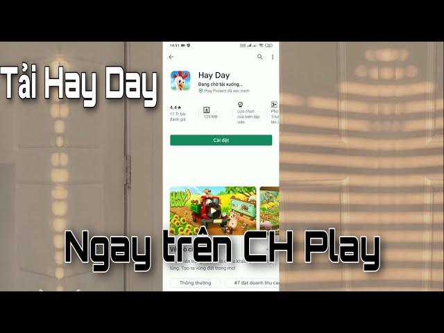 Hướng dẫn tải Hay Day về điện thoại Android đơn giản dễ làm