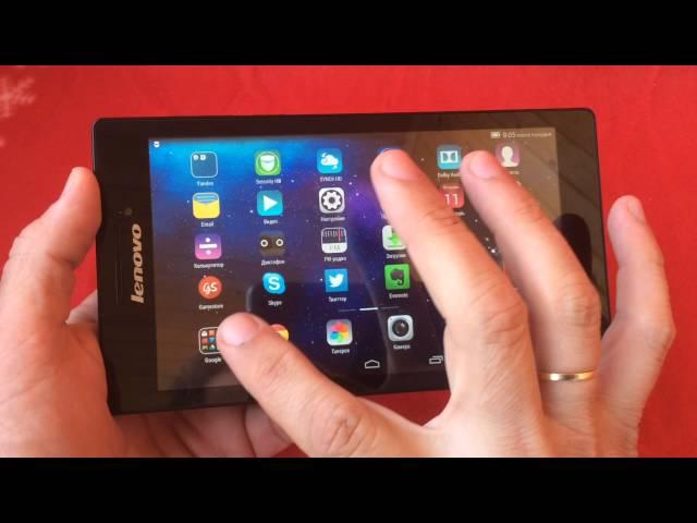 Lenovo Tab 2 A7 - дешевый планшет - видео обзор