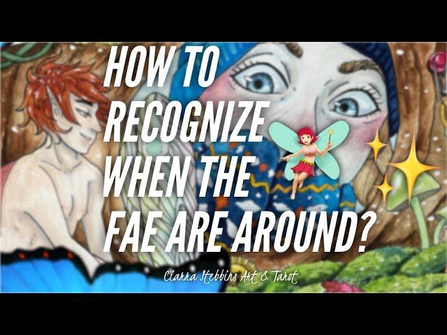 8 Signs that the Fae are around you! ‍️ //How to recognize when the fairies are around you!