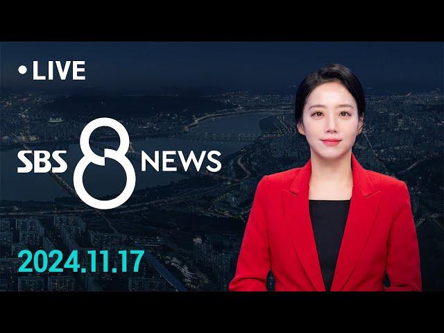 민주 "정치 판결 납득 못 해"…적극 대응 예고 外 11/17(일) / SBS 8뉴스