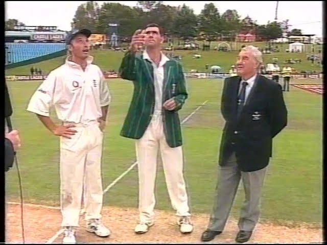 SOUTH AFRICA v ENGLAND 5th TEST MATCH DAY 1 CENTURION JANUARY 14 2000 ORIGINAL UK BROADCAST