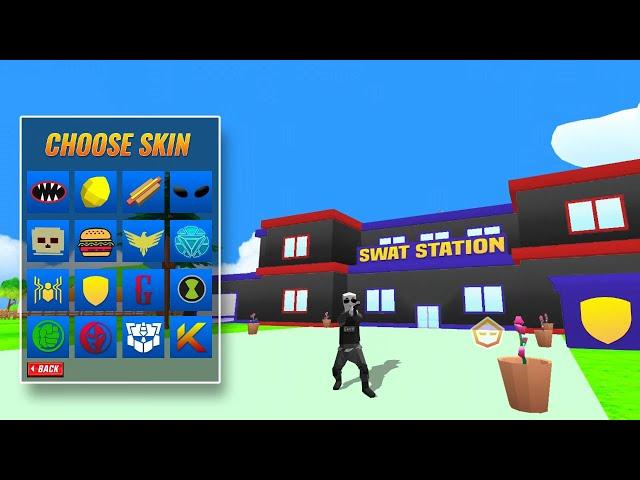 choose police  station skin in dude theft wars (2)