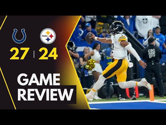 Colts END Steelers Perfect Season | Steelers vs Colts Reaction