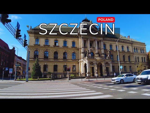 City of Szczecin, Poland  Walking Tour Harbour Gate - General Anders Park