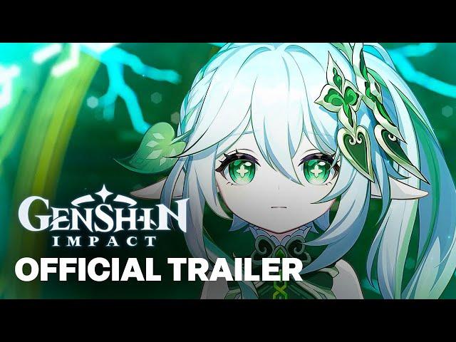 Genshin Impact Nahida Character Teaser Trailer