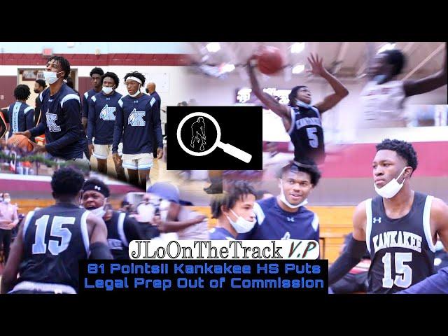 Kankakee HS' 81 PTS Puts Legal Prep Out #KHT2021 1st Round | Full Highlights #jloonthetrack #khskays