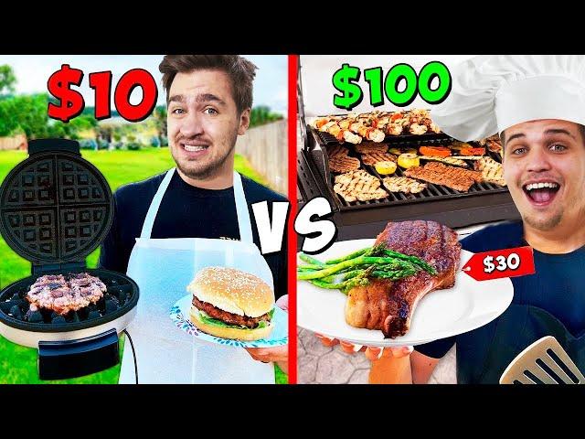 PICNIC FOR 10$ VS 100$ CHALLENGE!