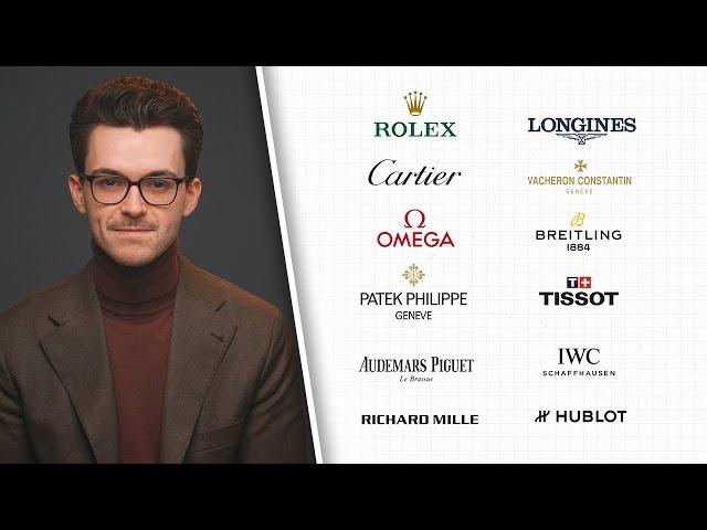 The Top 20 Swiss Watch Brands Based On Statistics - Watch Market 2024