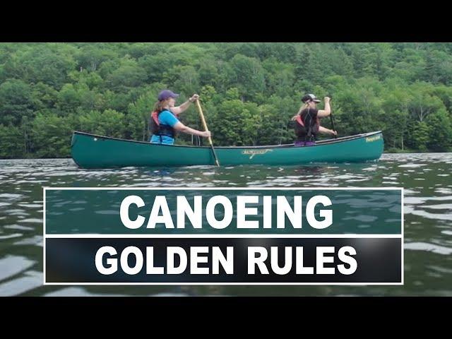 Golden Rules of Canoeing | How to Stay Safe on the Water