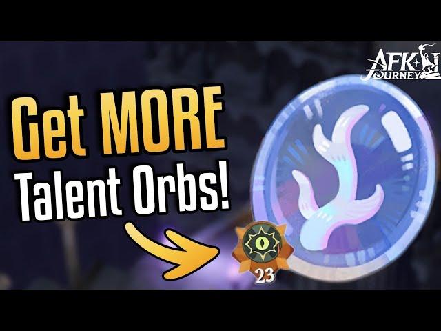 THIS is how you get Stage 3 Faction Skills! Resonance Talent Orbs - AFK Journey