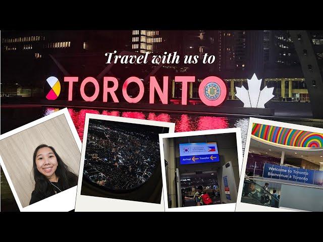 [TRAVEL VLOG] MANILA TO TORONTO (1ST NIGHT IN CANADA)