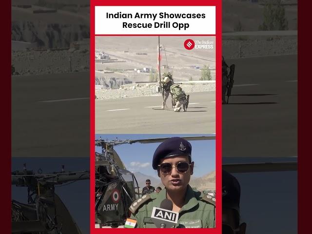 Indian Army Showcases Rescue Operations with Cheetal and Dhruv Helicopters in Ladakh