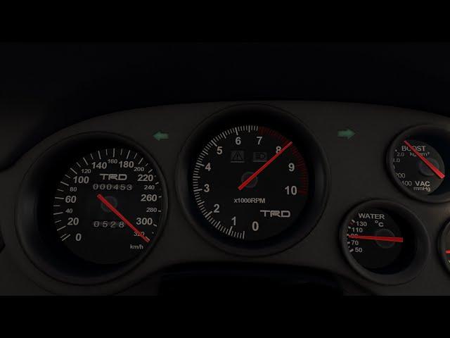 Assetto Corsa Toyota Supra +1000 hp !! top speed !!  2jz sound mod