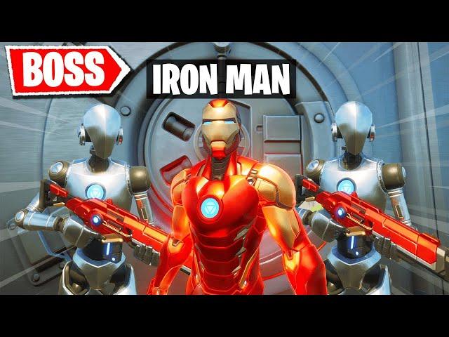 I Pretended I'm the IRON MAN Boss in Fortnite