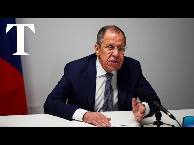 LIVE: Russia's foreign minister answers questions from foreign journalists