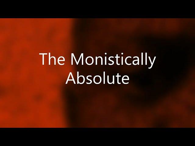 Turiya Speaks - The Monistically Absolute