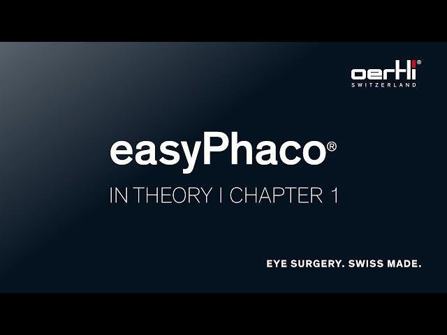 Phaco assisted cataract surgery with easyPhaco | Chapter 1 | Cataract | Ophthalmology