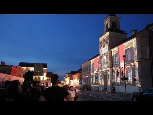 Video mapping: Historia Łomży!