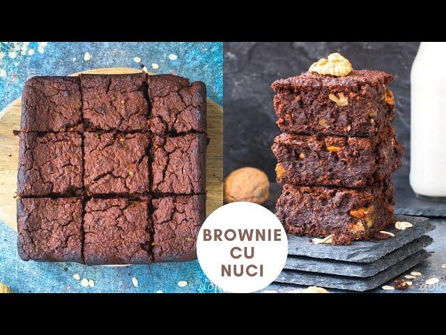 Prajitură Brownie Vegană cu nucă! Negresă de post!