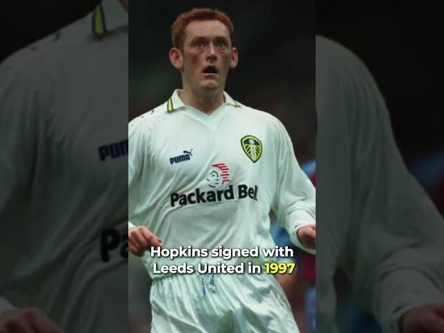 David Hopkin of Leeds United wearing our AIME DIEU hoodie