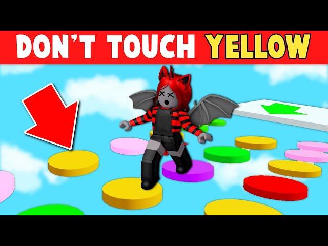 Don't Touch The Color Obby! | Roblox