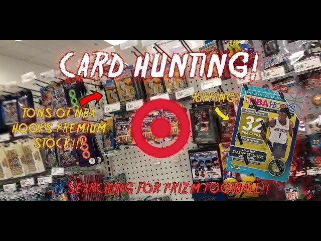 TARGET SPORTS CARD HUNT | HUNTING FOR 2020 PRIZM | NBA HOOPS BLASTER & CELLO RIP | VLOG | GIVEAWAY!