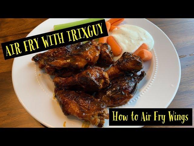 Air Fry with IrixGuy - How to Air Fry Chicken Wings