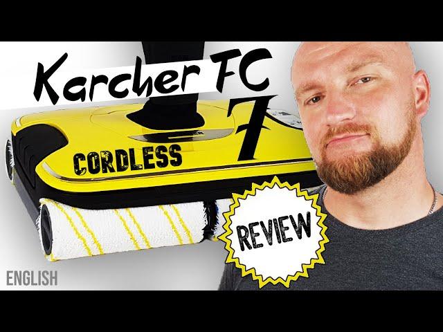 Karcher FC 7 Cordless Review ► Is the hard floor cleaner worth it?  Reviews "Made in Germany"