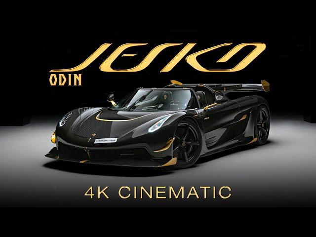 Koenigsegg Jesko Attack "Odin" - 1600HP Hypercar covered in real GOLD!! (4K Cinematic)