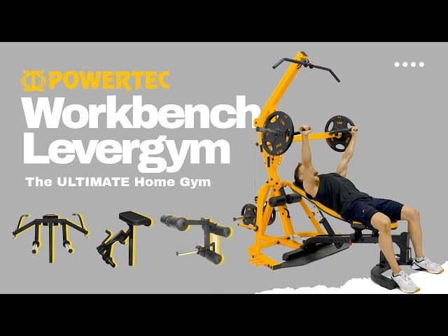 Powertec Workbench Levergym - One of the most functional singlestation home gym systems ever created