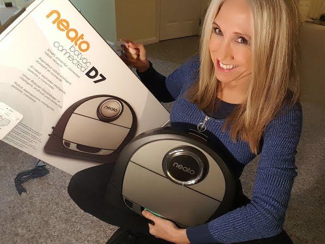 Neato D7 Navigating a Tricky Room | Robotic Floor Cleaner in Action | by Kim Townsel