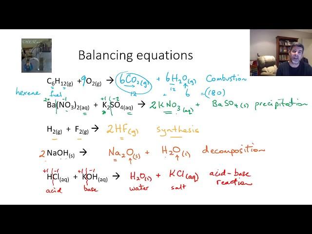 RC#11 Balanced chemical equations