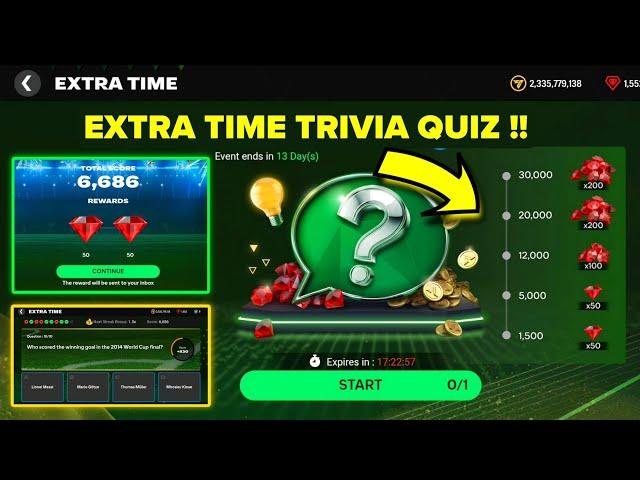 How to Get Extra Trivia Time: New Quiz Answers, Gems Reward, Pack Gift Package in EA FC Mobile 25!