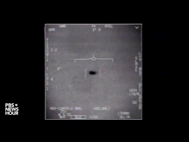 WATCH: Navy pilot describes encounter with 'Tic Tac'  shaped unidentified flying object