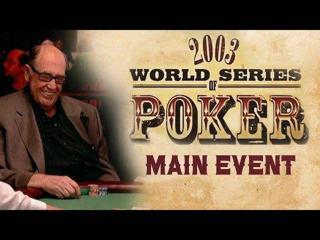 WSOP Main Event 2003 | Day 1 with Doyle Brunson & Scotty Nguyen